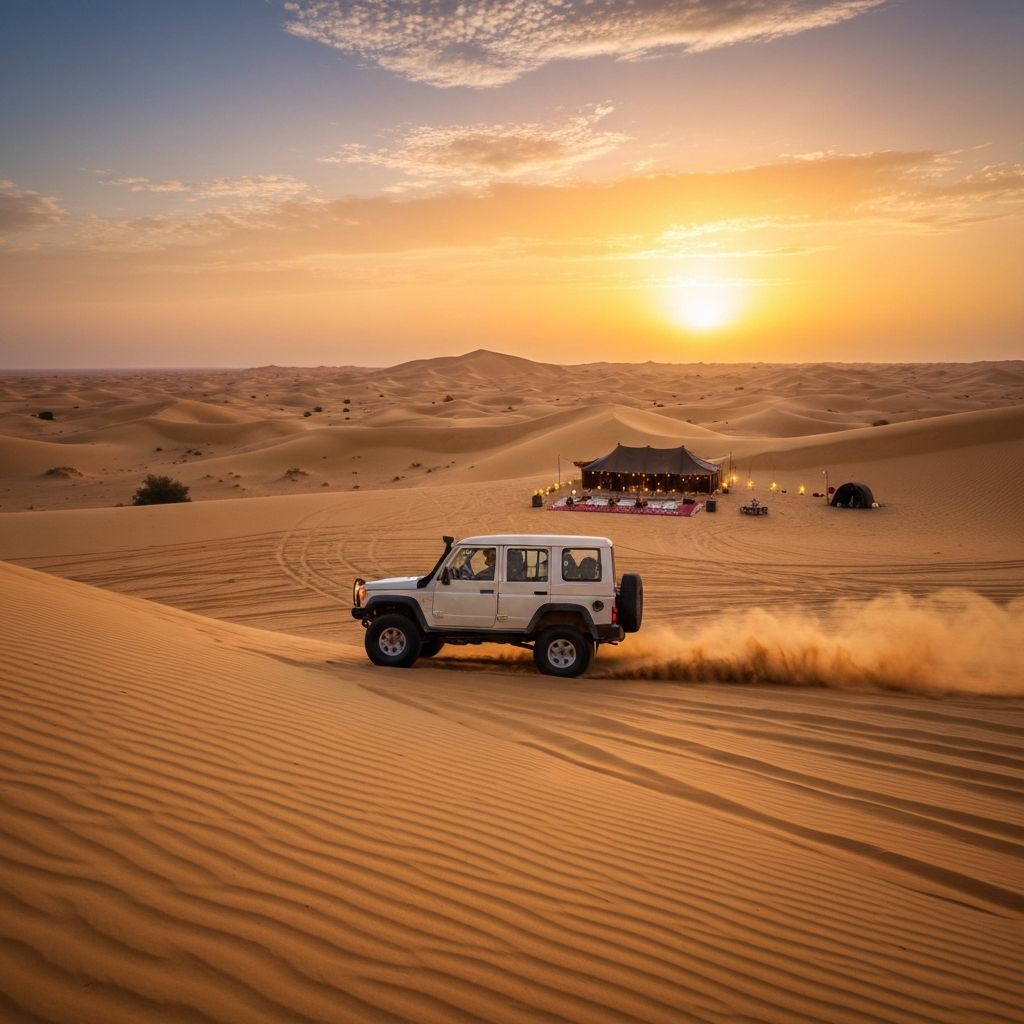 Dubai Desert Safari with BBQ Dinner