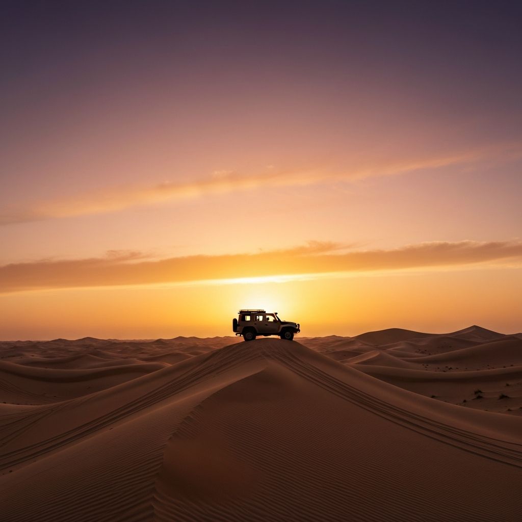 Evening Desert Safari with BBQ Dinner