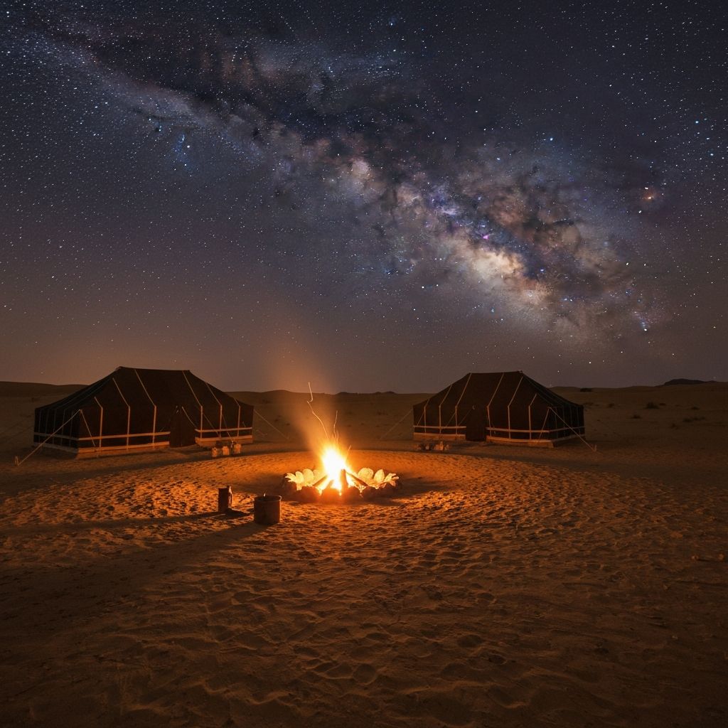 Overnight Desert Camping Safari